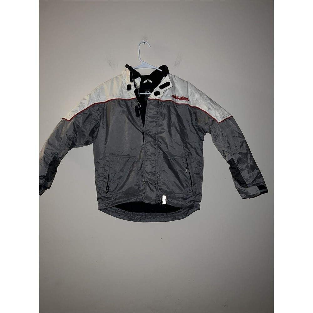 Boys size 10 BRP Ski Doo Insulated winter coat jacket